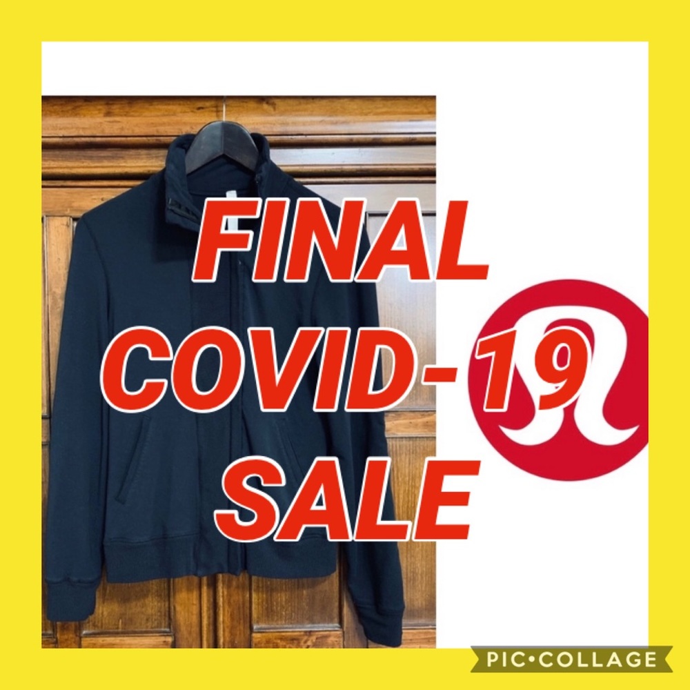 Lululemon Zipper Sweatshirt Black Women (6)